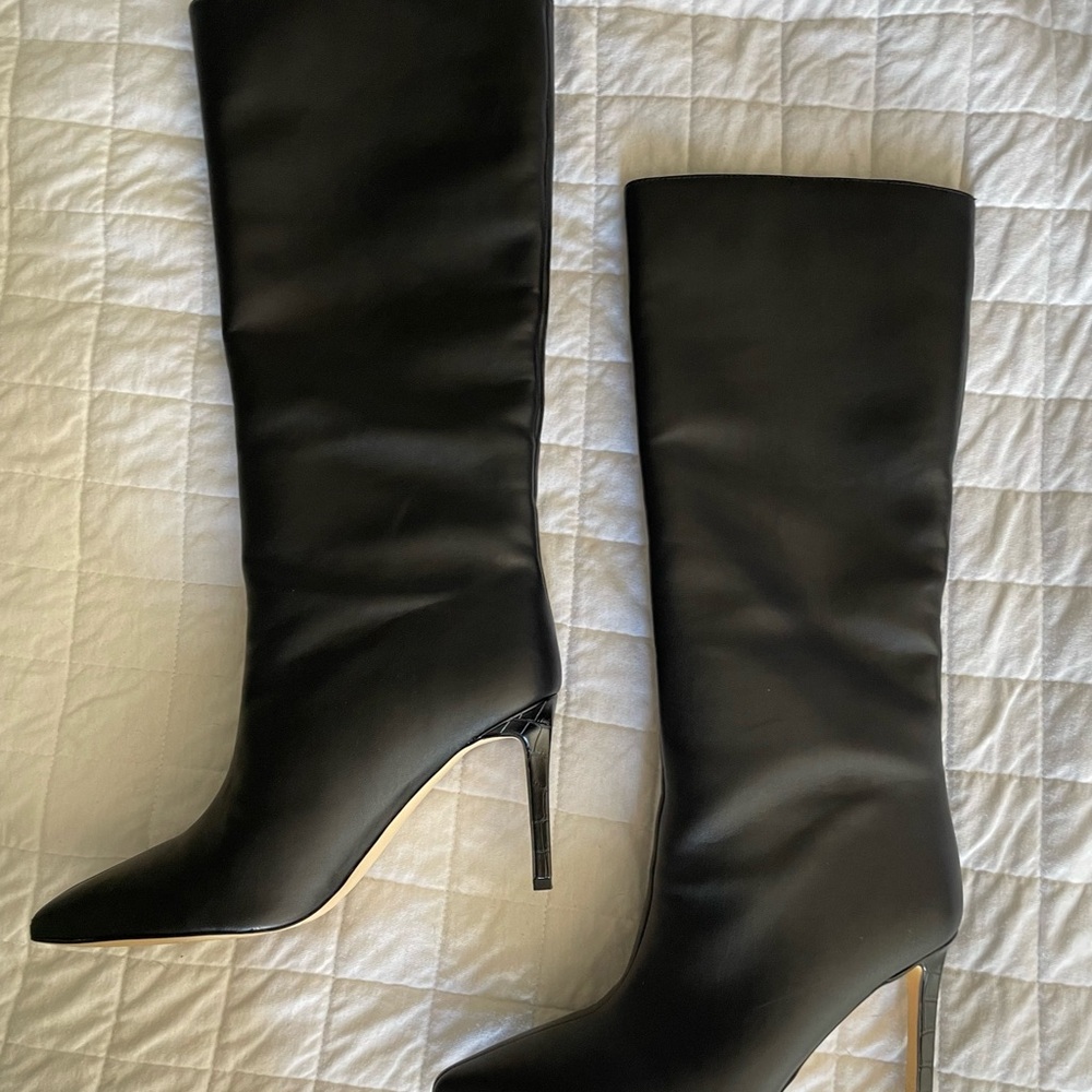 GUESS Black Knee-High Women's Boots